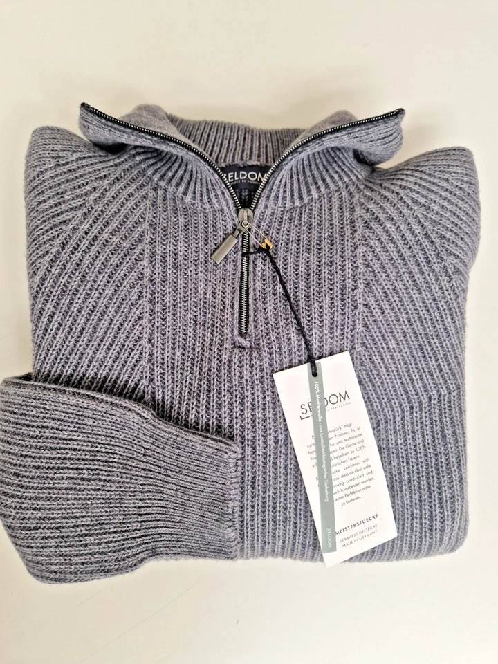 Herren TROYER von Seldom - Pullover 1610/707 Col. 113/114 grau meliert Gr. XL - Bild 2 von 3