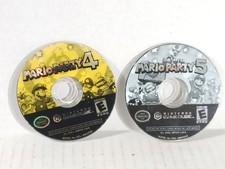 Mario Party 4 5 Game Lot Disks Disc Only Tested Heavy Wear Nintendo GameCube