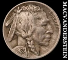 1923-S Buffalo Nickel- Full Horn- Extra Fine Semi Key No Reserve #J376