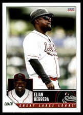 2024 Elian Herrera Choice Minor League Rookie Card Great Lake Loons