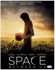 Asa Butterfield Signed Autographed 11x14 Photo Space Between Us ACOA