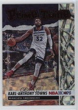 2021-22 Panini NBA Hoops Prime Twine Hyper Red /99 Karl-Anthony Towns #9 0jr6