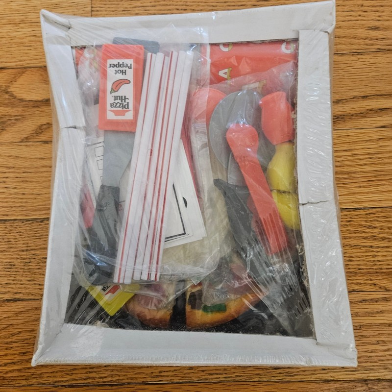 1980s Pizza Hut Pizza Playset Vintage Toys JCPennys mail order sealed box