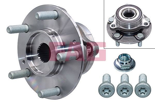 Schaeffler FAG 713 6269 30 Radlagersatz FüR Hyundai KIA-image
