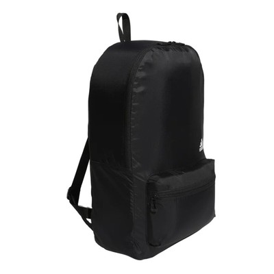 NEW ADIDAS Black White AG Packable Fold Up Backpack Zip  display picture 2