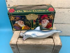 "Old World Christmas" Ornaments - Dolphin 5", Merck Family