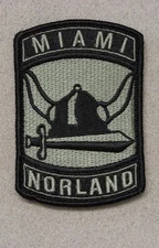 Norland High School, Army JROTC Patch (#2134) - w/hook & loop back