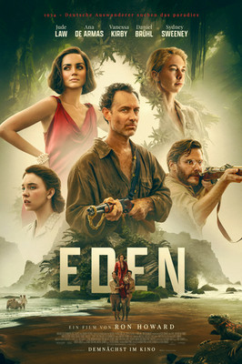 2025 Eden Ron Howard Movie Poster 11x17 Sydney Sweeney Jude Law