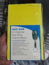    -34 /4-Channel/KeyRing/Transmitters. BOX OF 10. BRAND NEW/BOX IS SEALED.