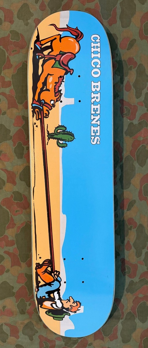 スケートボード Chocolate Chico Brenes 7 9/16 inch Chocolate Skateboards Battle of Wills Chico Brenes Deck 1995 NOS
