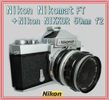 Nikon Camera Nikomat Ft Nikkor 50Mm F2