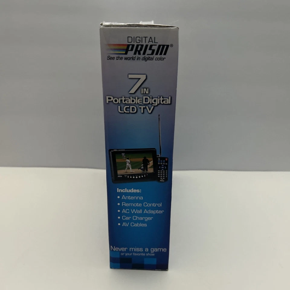 Digital Prism ATSC-710 7" Portable Handheld LCD TV (READ) - Image 4 of 4