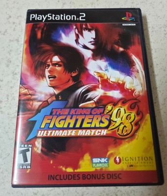 PLAYSTATION 2 KING OF FIGHTERS '98 CIB VERY RARE! AUTHENTIC TESTED PS2 KOF 1998