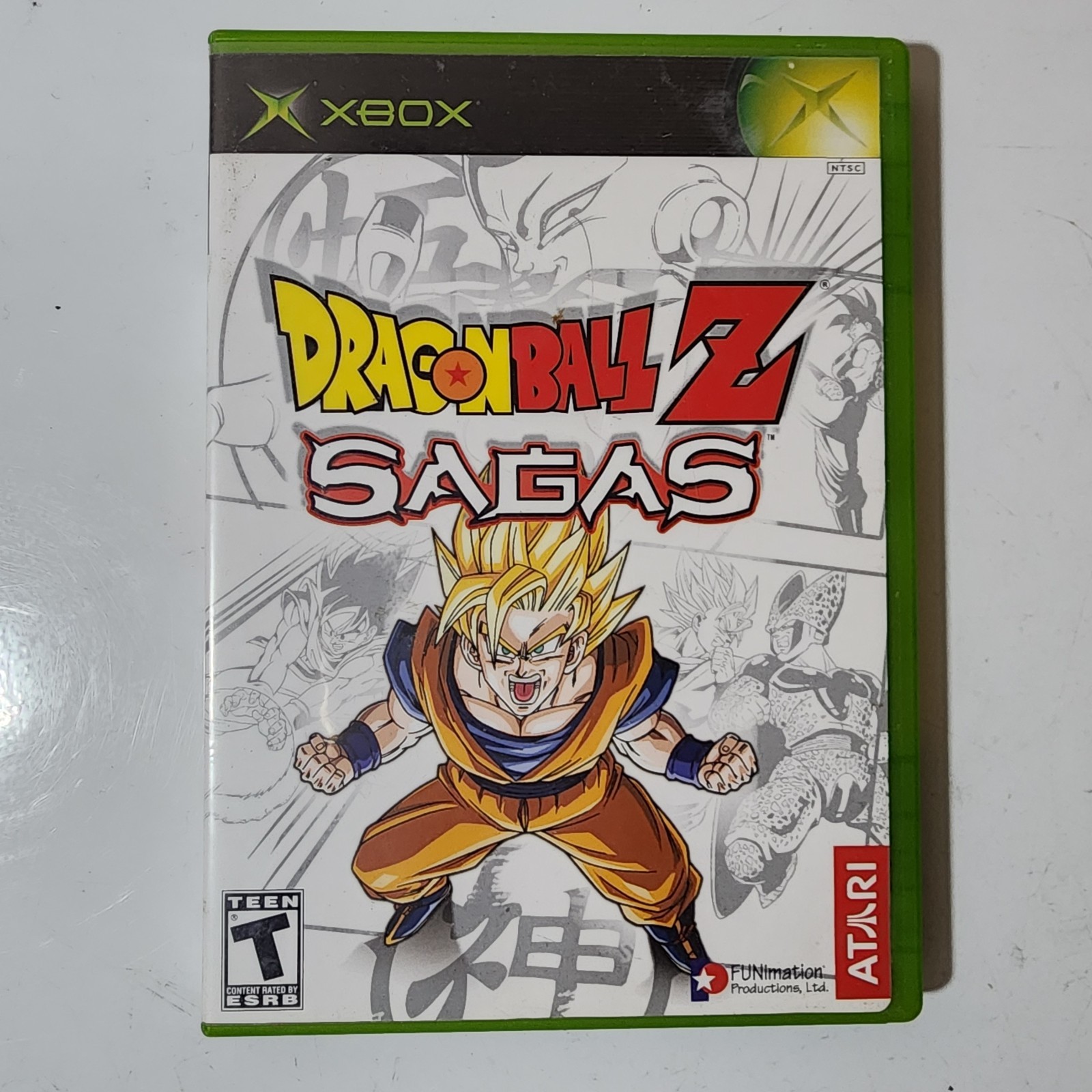 Dragon Ball Z: Sagas (Microsoft Xbox, 2005) Complete Tested Working