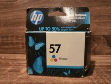 Genuine OEM HP 57 Tri-color Ink Print Cartridge C6657AN Sealed Retail Box