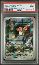2023 POKEMON OBSIDIAN FLAMES POKEMON CENTER ETB PROMO SVP #044 CHARMANDER PSA 9
