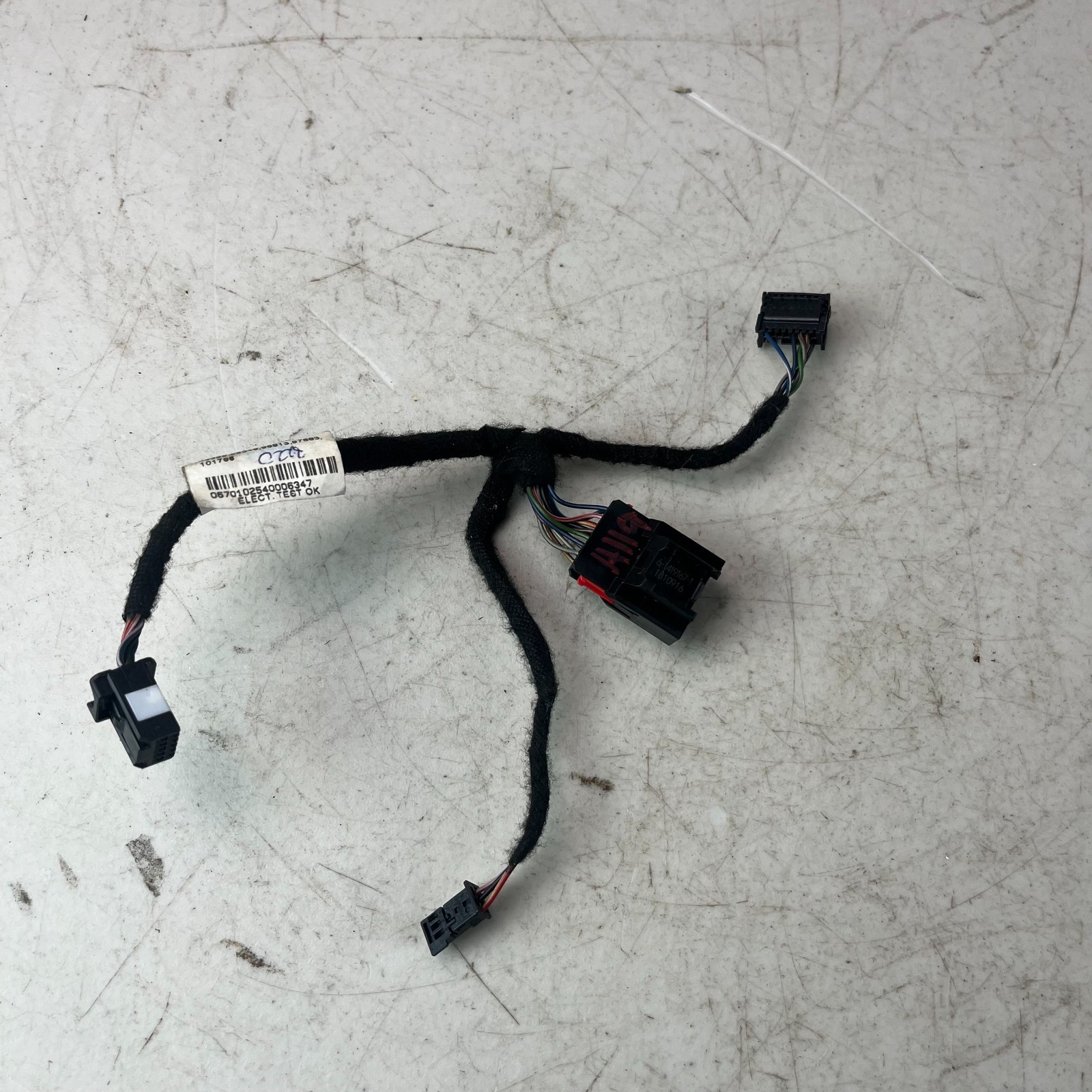 2017-2020 MASERATI LEVANTE FRONT WINDSHIELD WINDSCREEN CAMERA WIRE HARNESS OEM