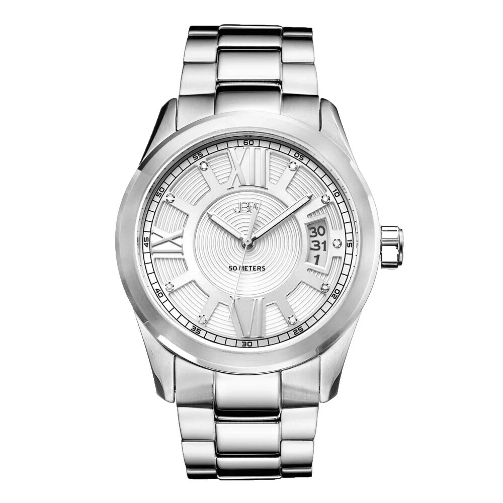 Наручные часы в серебряном корпусе JBW