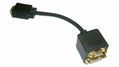 Video Splitter - VGA(HD15) Male to VGA(HD15) Female / DVI-A Female By Monoprice