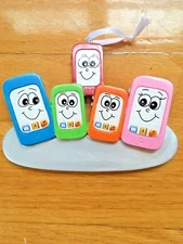 POLAR X Cell Phone Family of 5 Personalizable Christmas Tree Ornament Ships Free