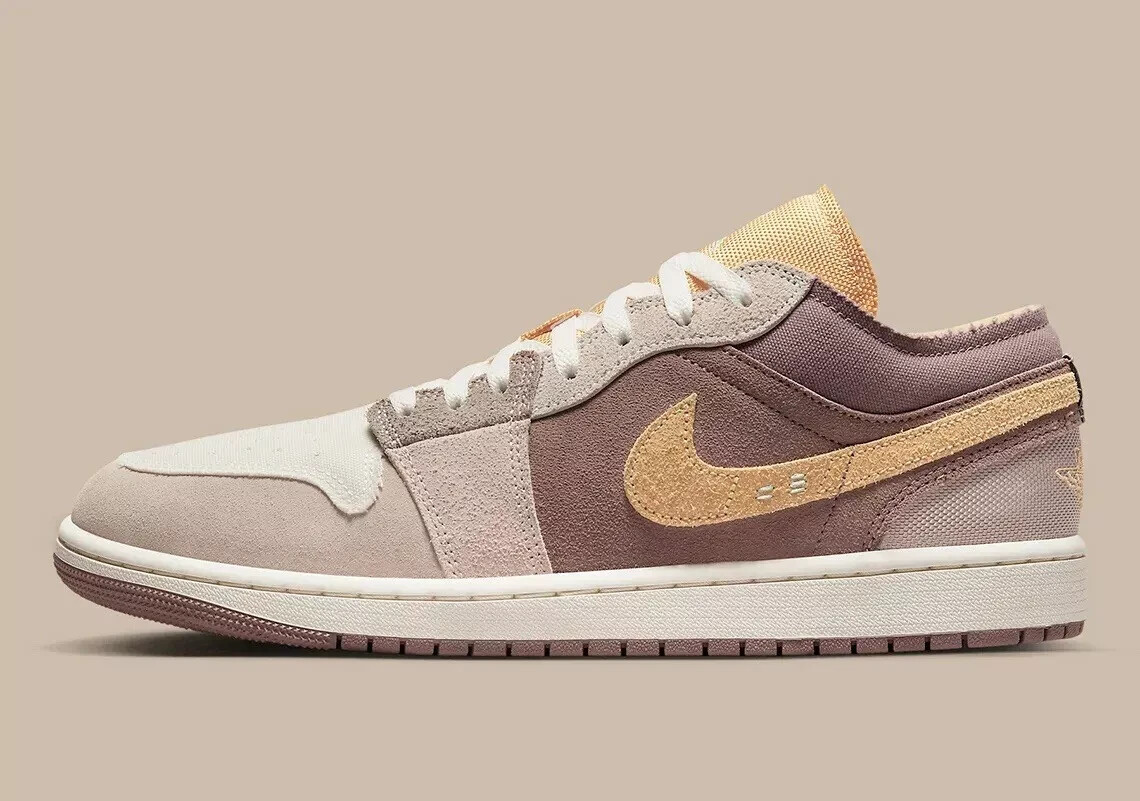 Мужские кроссовки Nike Air Jordan 1 Low SE Craft Taupe Haze DN1635-200, размер 10