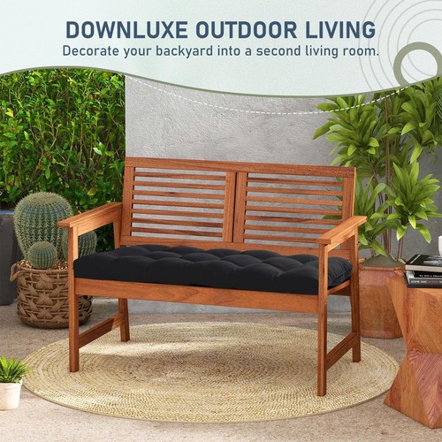 Outdoor Bench Cushion for Patio Furniture, Waterproof Tufted Overstuffed Porch - Picture 40 of 79