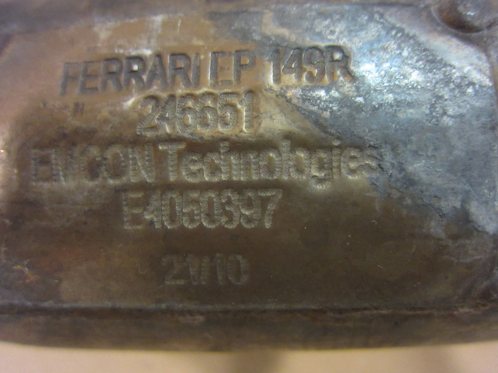 Ferrari California - RH Exhaust Extension Pipe (USED) - P/N # 246651