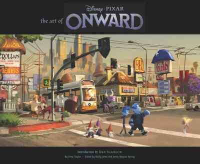 The Art of Onward (Hardcover) Pixar s Concept Art Book - New & Factory Sealed