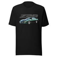 Green Camaro Z28 4th Gen Short-Sleeve T-Shirt