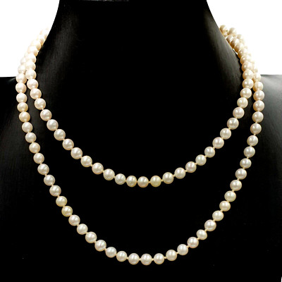 Collana Di Perle Di Legno Ocra - Foto 6