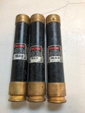 Bussman Fusetron FRS-R-50 Dual-Element Time-Delay Fuse Lot Of 3 