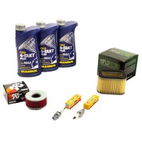 Wartung ÖL 3L FüR Yamaha XS 400 Dohc 1982-84 Set Luftfilter ÖLfilter ZüNdkerzen
