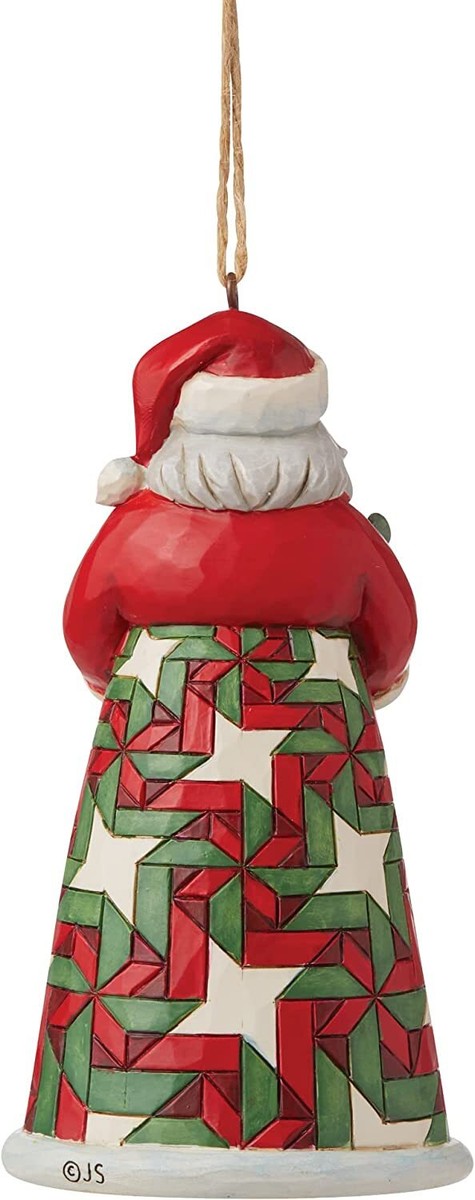 NEW JIM SHORE ENESCO AFRICAN AMERICAN SANTA CLAUS ARMS GIFTS