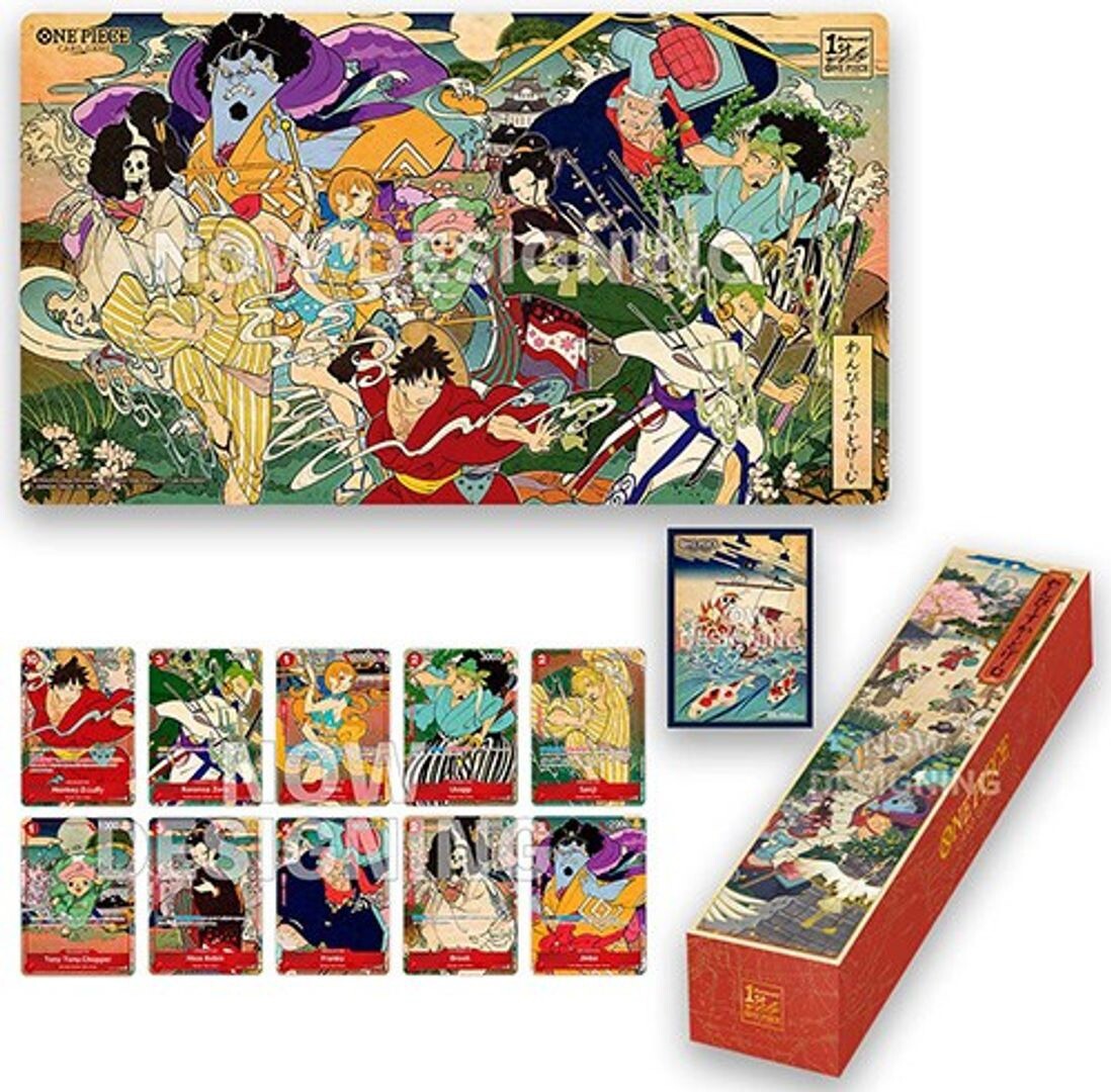 One Piece TCG 1st YEAR ANNIVERSARY SET - ENGLISH IN HAND USA