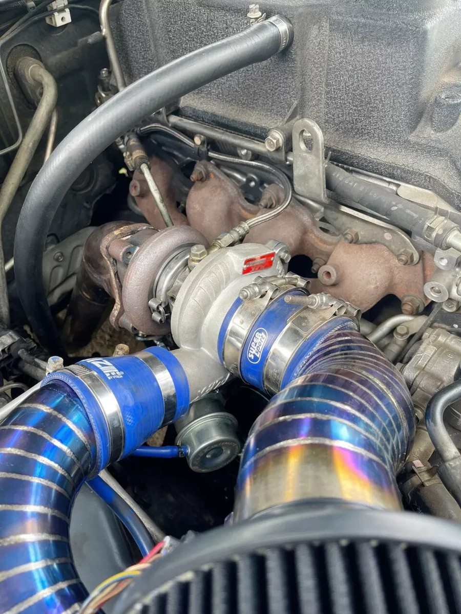 Turbocharger FLEX F44 BOOST VEEZ RED BILLET for ISUZU DMAX