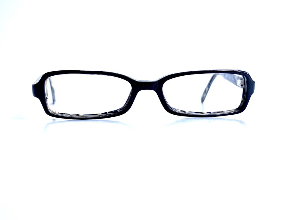 VTG Versace Versus Black Marble Rectangular Eyeglasses MOD. VR8021 415 50 16 135