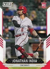 Jonathan India 2021 Panini Chronicles #3 Score Cincinnati Reds
