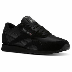 reebok classic nylon negro