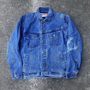 wrangler flannel lined denim jacket