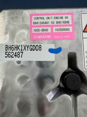Transtron ECM for Isuzu 6HK1 Diesel Engine 8981245481, 1035-D500