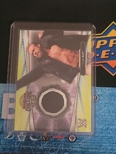 2021 Topps WWE Tyler Bate NXT Worlds Collide Event-Used Mat Relic /75