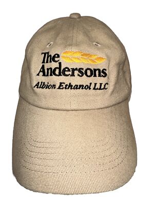 The Andersons Albion Ethanol LLC Black Gold Logo Hat Cap Strap Buckle