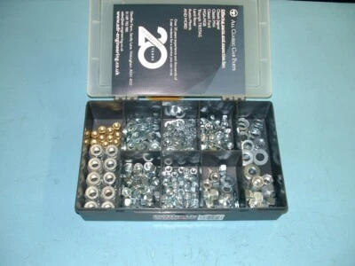 Classic Jaguar/MG Workshop Imperial UNF Fastener/Bolt/Nut Kit 350 Piece HT Zinc