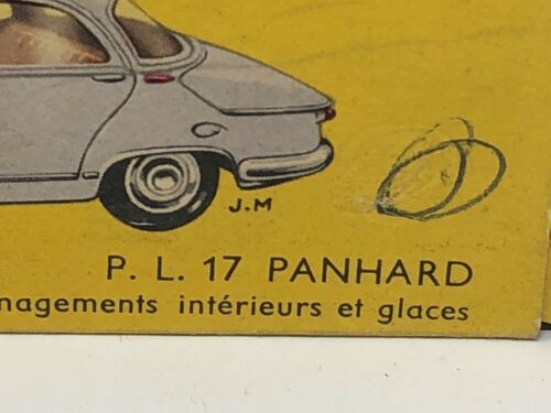 Panhard Dinky Toys Mit Schachtel Auto Miniatur Spielzeug Antik Automobil Antik - Bild 2 von 12