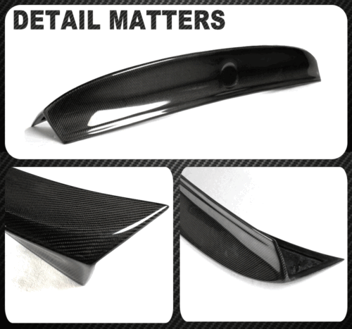 Carbon Heckspoiler Kofferraum Spoiler Lippe Turning Für BMW M3 E46 Coupe 1999-06 - Bild 11 von 11