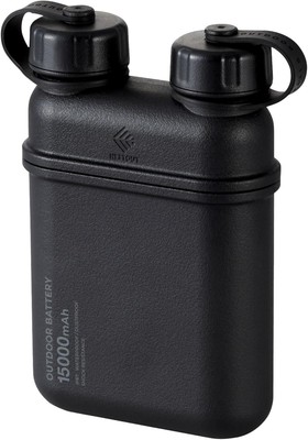 ELECOM NESTOUT Rugged Power Bank, 15000mAh Outdoor Charger, 32W USB-C Fast Charg