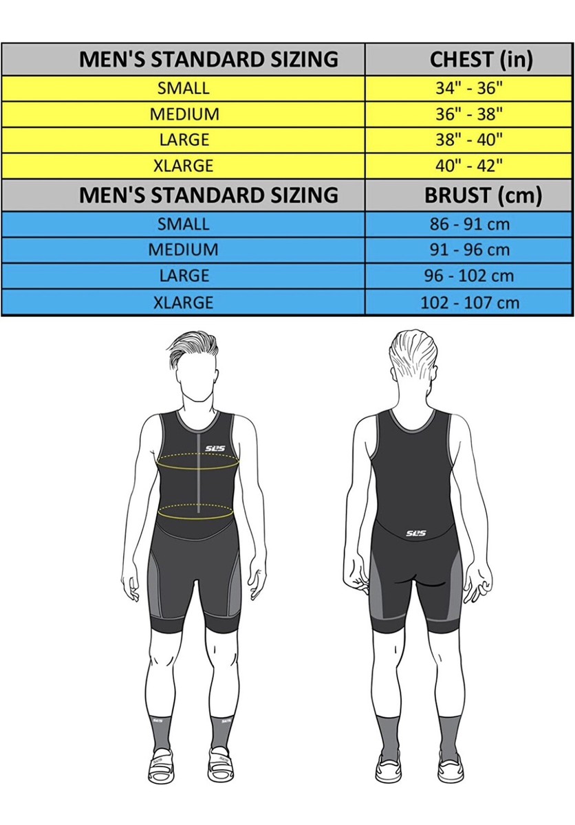 SLS3 Men's Triathlon Top /Sleeveless Bike Jersey /Full