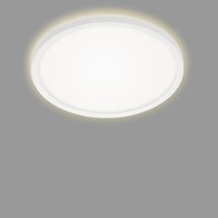 Briloner Ultraflaches RGB/W-LED Panel Mit Backlight Weiß 1Xled/15W Deckenleuchte