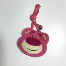 Tokyo Disney Resort Toy Story Lotso Plush Pass Case Coin Holder Bag Pouch Used