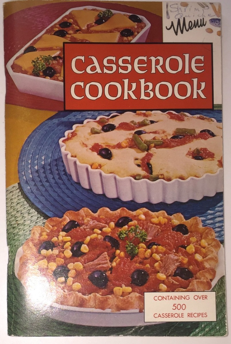 1968 Vintage Casserole Cookbook by Favorite Recipes Press Over 500